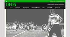 Desktop Screenshot of dfoa.com